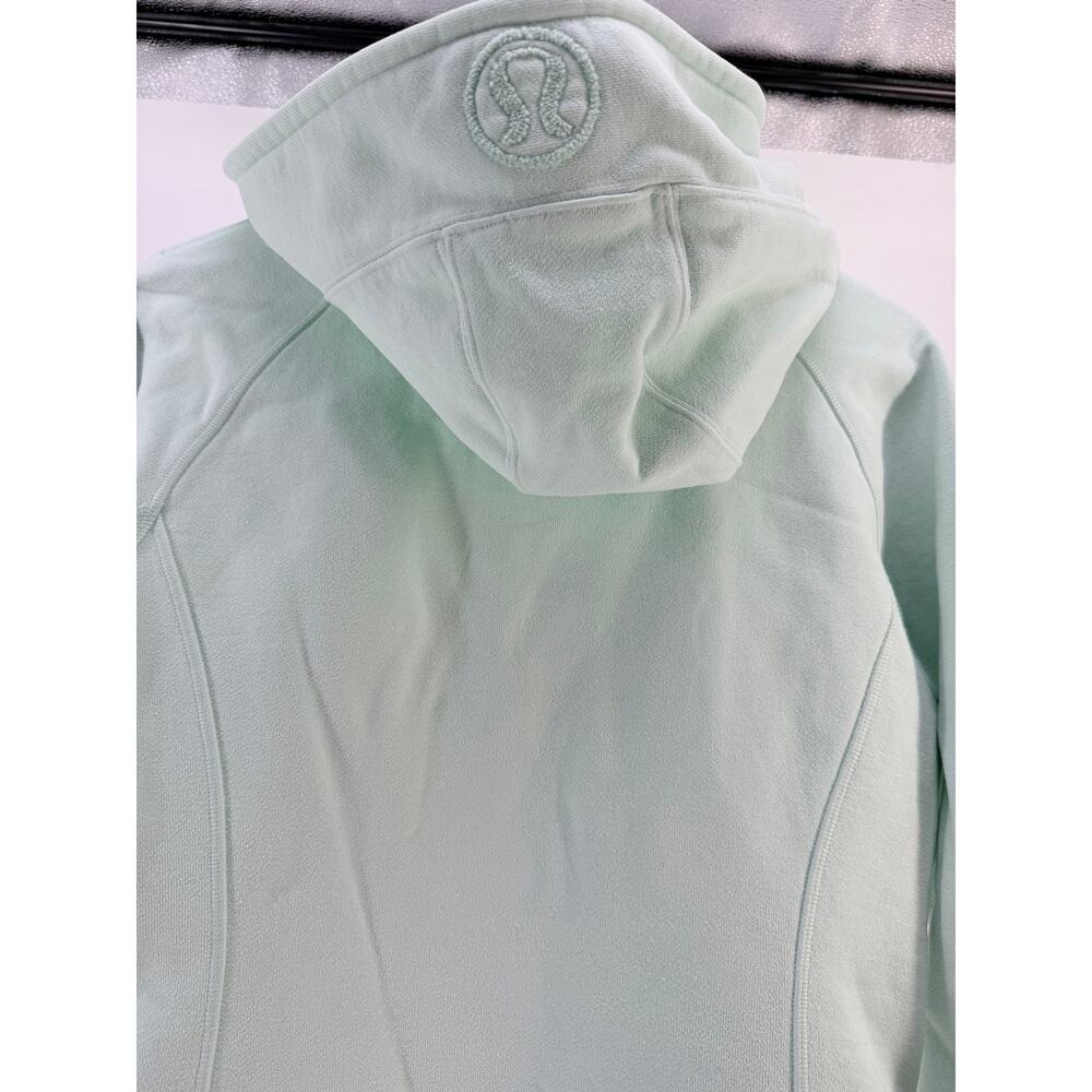 Lululemon Mint Green Scuba Full-Zip Hoodie - Gem